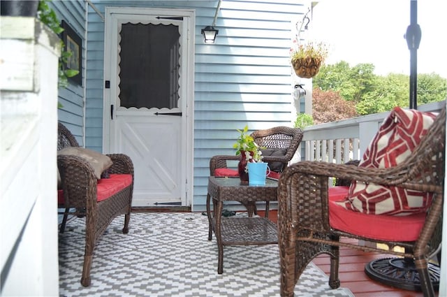 211 Tiogue Ave, Coventry, RI 02816 - view of deck