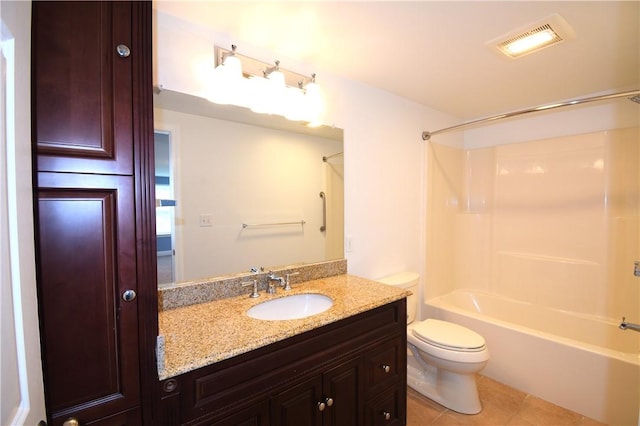 92 Trout Dr, Middletown, RI 02842 - full bath with vanity, shower / tub combination, and tile patterned floors