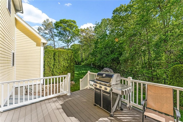 3 Piezzo Dr, Westerly, RI 02891 - deck with area for grilling