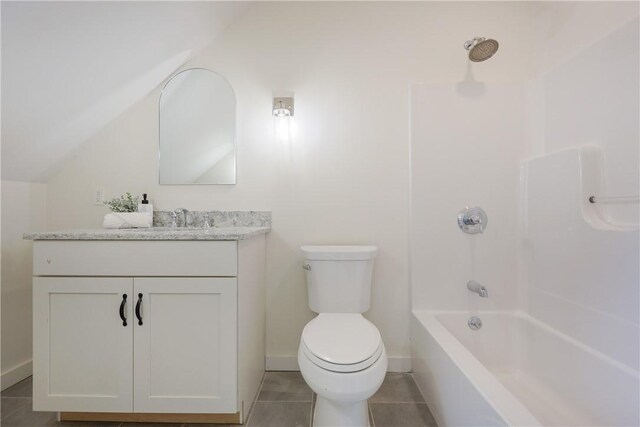 26 Old Stone Church Rd, Little Compton, RI 02837 - bathroom featuring vanity, tile patterned flooring, and shower / washtub combination