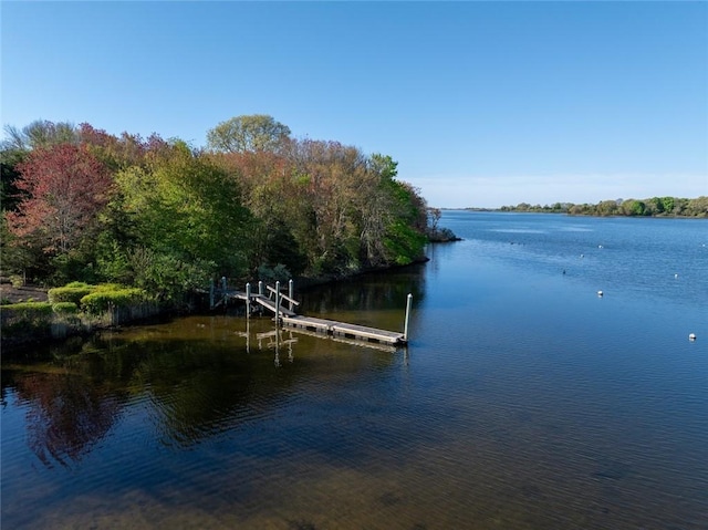 11 Mill Brook Ct, Charlestown, RI 02813 - dock area with a water view