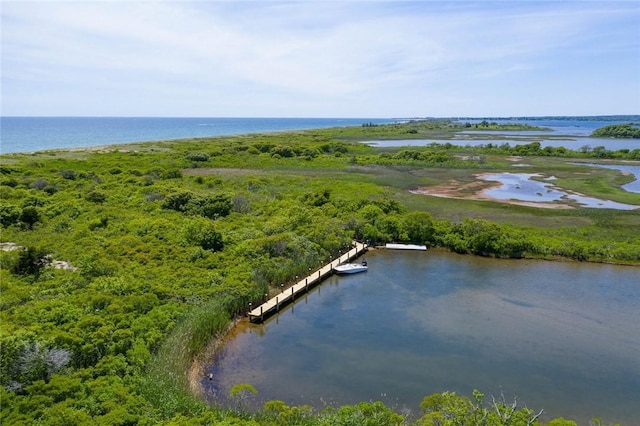 11 Mill Brook Ct, Charlestown, RI 02813 - drone / aerial view of a nearby body of water