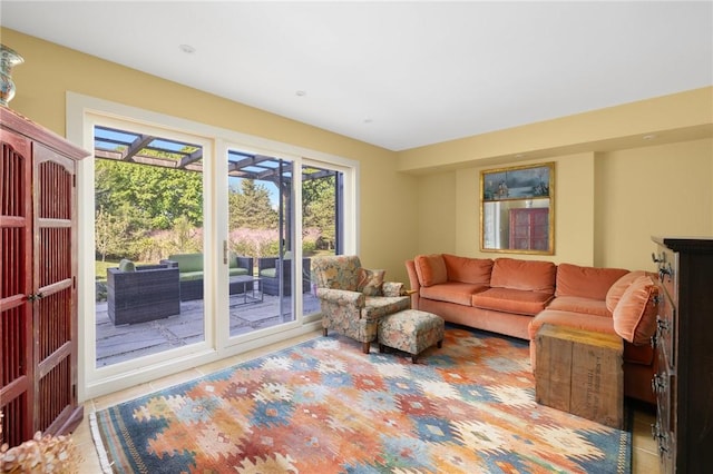11 Mill Brook Ct, Charlestown, RI 02813 - view of tiled living room