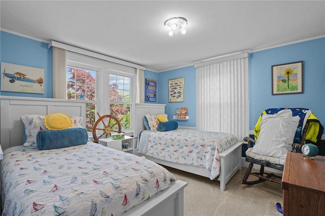 112 County Rd, Barrington, RI 02806 - bedroom featuring crown molding and light carpet