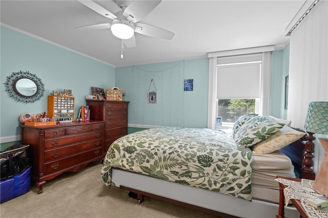 112 County Rd, Barrington, RI 02806 - carpeted bedroom with a ceiling fan
