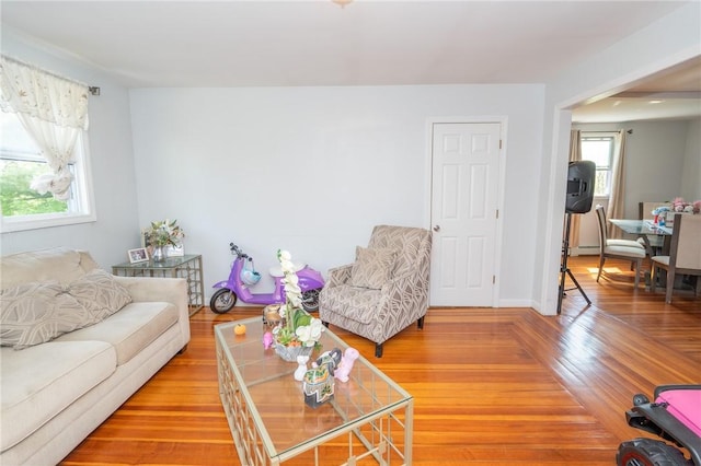 201 Hillcrest Ave, Providence, RI 02909 - living area featuring light wood finished floors