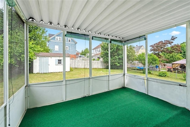 253 Nelson St, Providence, RI 02908 - view of unfurnished sunroom