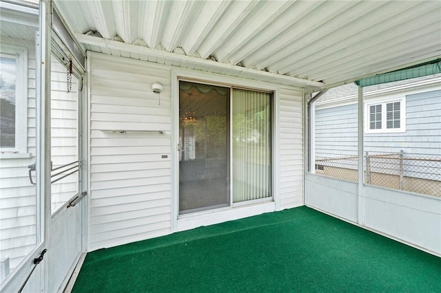 253 Nelson St, Providence, RI 02908 - unfurnished sunroom with healthy amount of natural light