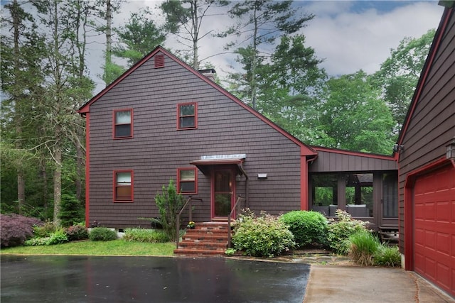 536 Douglas Hook Rd, Glocester, RI 02814 - view of front of property featuring driveway
