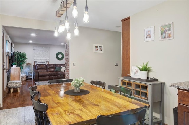 536 Douglas Hook Rd, Glocester, RI 02814 - dining room with wood finished floors