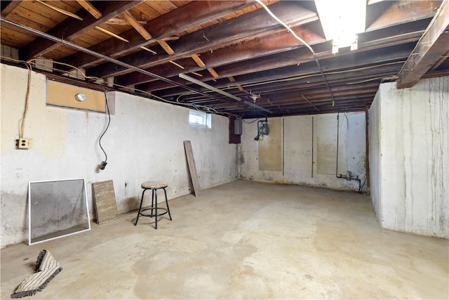 57 Wilson Ave, Johnston, RI 02919 - below grade area featuring gas meter