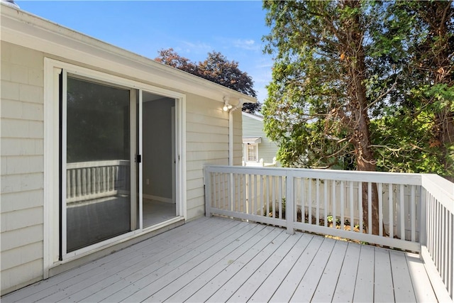 57 Wilson Ave, Johnston, RI 02919 - view of wooden deck