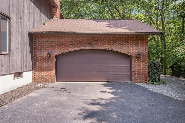 9 Beacon Hill Dr, Warwick, RI 02886 - garage with asphalt driveway
