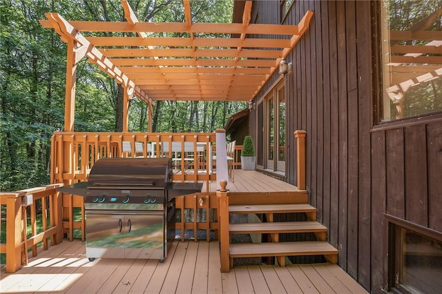 9 Beacon Hill Dr, Warwick, RI 02886 - wooden terrace with grilling area