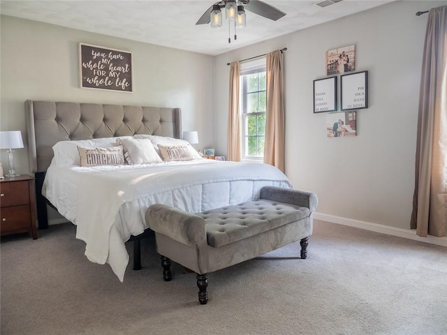 19 Revere Ave, West Warwick, RI 02893 - carpeted bedroom with baseboards and ceiling fan
