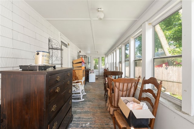 49 Palmer Ave, Warwick, RI 02889 - sunroom / solarium featuring wood finished floors