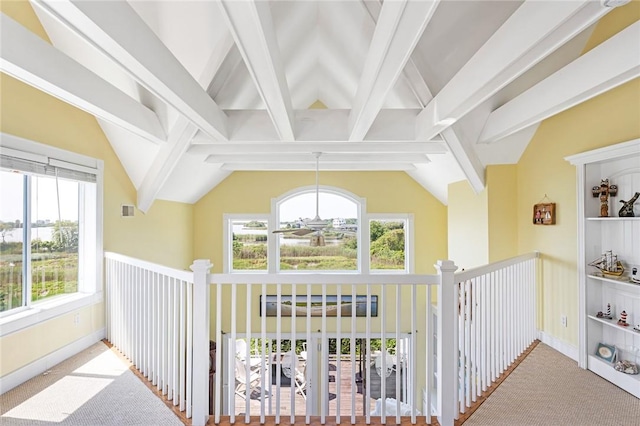 37 Teal Rd, South Kingstown, RI 02879 - hall featuring carpet flooring and healthy amount of natural light