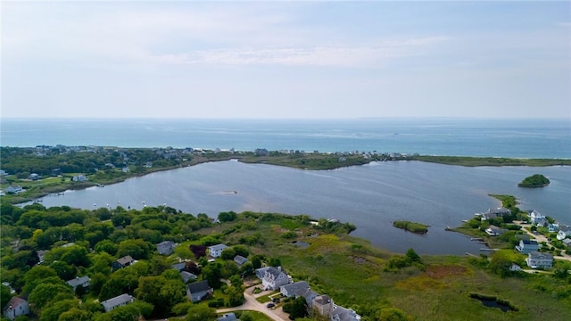 37 Teal Rd, South Kingstown, RI 02879 - aerial view of property's location featuring a large body of water