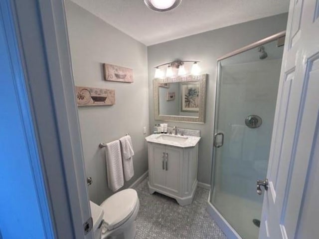 88 Nipmuc Trl Unit C, North Providence, RI 02904 - full bathroom with a stall shower, vanity, and tile patterned floors