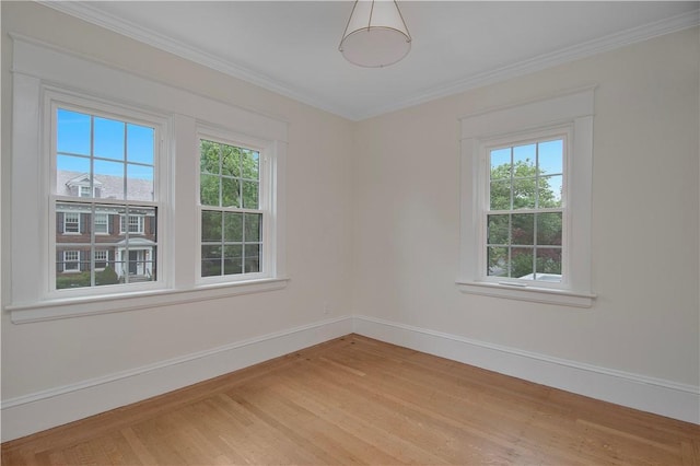 175 Freeman Pkwy, Providence, RI 02906 - spare room featuring plenty of natural light, light wood finished floors, and crown molding