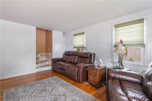 75 Crescent Ave, Cranston, RI 02910 - living room with wood finished floors
