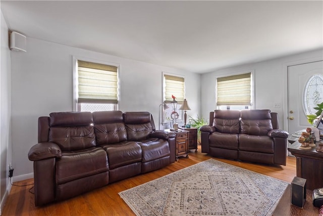 75 Crescent Ave, Cranston, RI 02910 - living area with wood finished floors