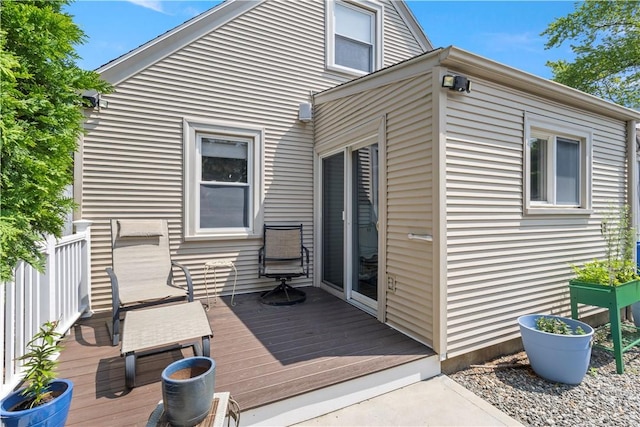 75 Crescent Ave, Cranston, RI 02910 - view of wooden terrace