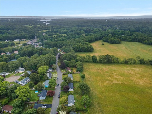 120 Landis Dr, Warwick, RI 02818 - aerial view of property and surrounding area with a forest