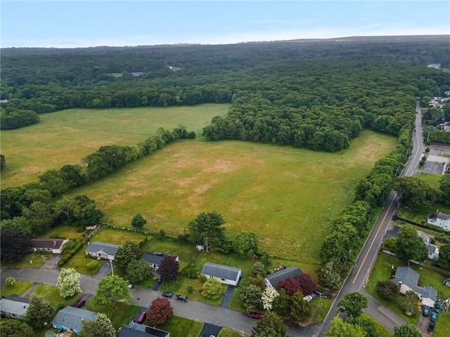 120 Landis Dr, Warwick, RI 02818 - aerial view of property's location featuring a heavily wooded area