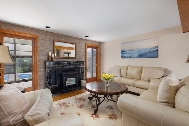 788 Namquid Dr, Warwick, RI 02888 - living room featuring wood finished floors
