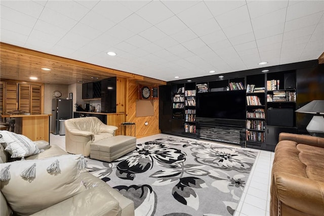 788 Namquid Dr, Warwick, RI 02888 - living room featuring recessed lighting