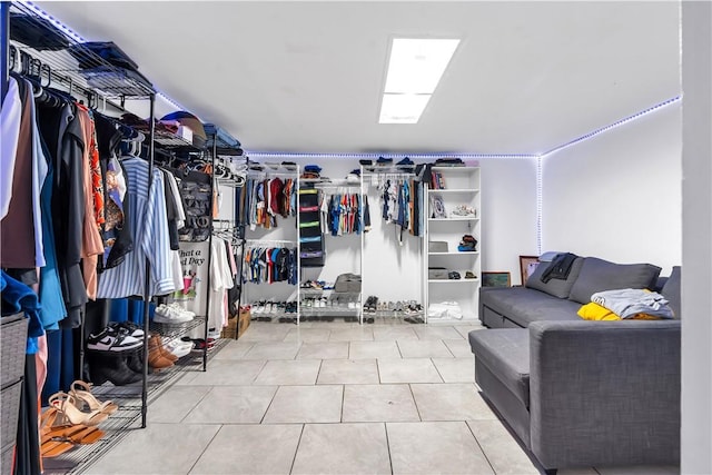 101 Benefit St, Pawtucket, RI 02860 - walk in closet with tile patterned flooring