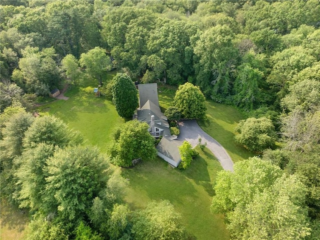 280 Prospect St, Seekonk, MA 02771 - aerial view of property and surrounding area with a forest
