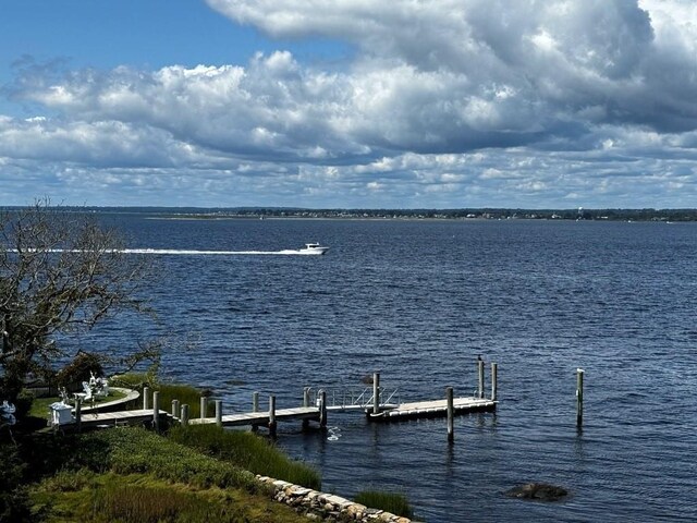 9 Arraquat Rd, Westerly, RI 02891 - dock area featuring a water view