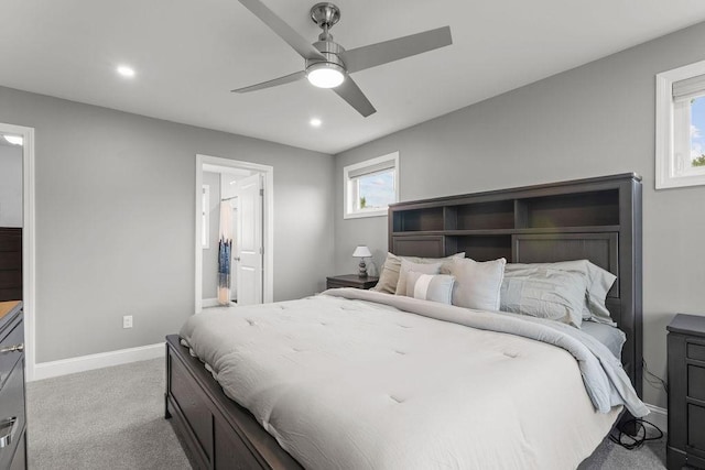 15 Spadina Ave, Warwick, RI 02889 - carpeted bedroom with recessed lighting and ceiling fan