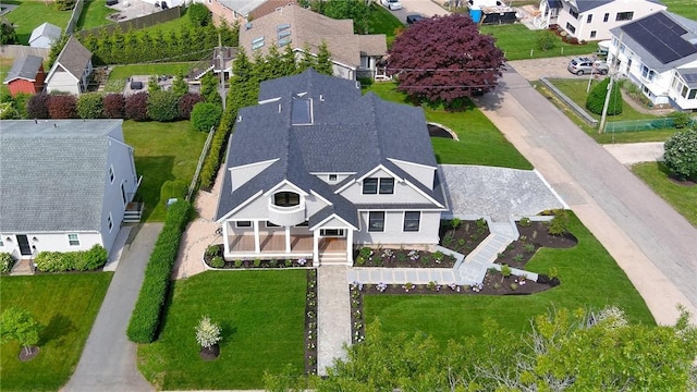 35 Coggeshall Ave, Newport, RI 02840 - aerial view of residential area
