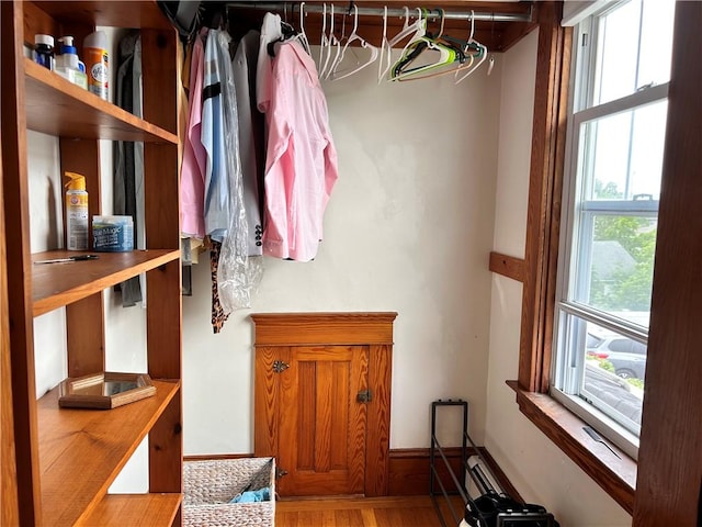 11 Potter Ave, West Warwick, RI 02893 - spacious closet featuring wood finished floors