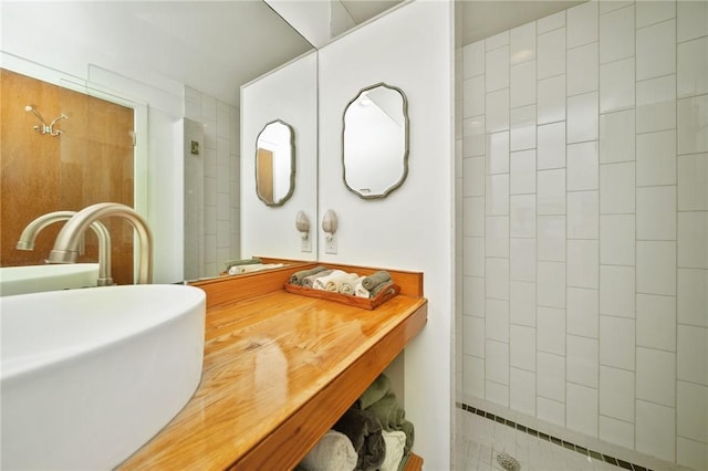 20 Wagner Rd, Westerly, RI 02891 - bathroom with a tile shower and vanity