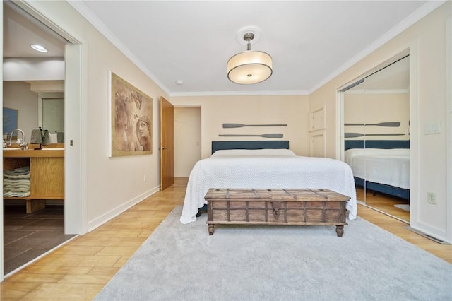 20 Wagner Rd, Westerly, RI 02891 - bedroom with wood finished floors and crown molding