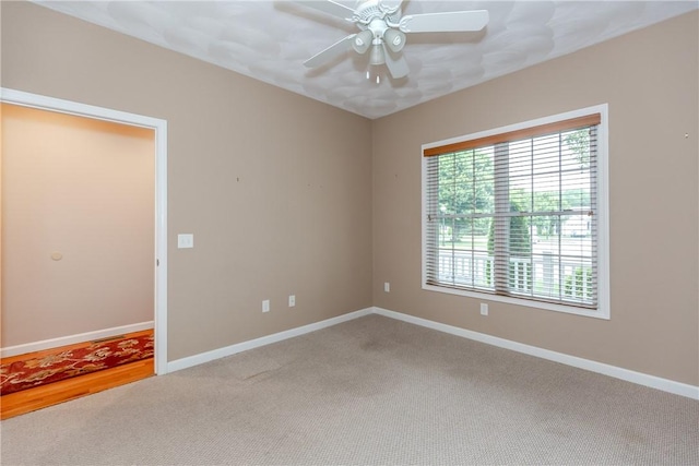 1285 Hartford Ave Unit 25, Johnston, RI 02919 - carpeted spare room with ceiling fan and baseboards