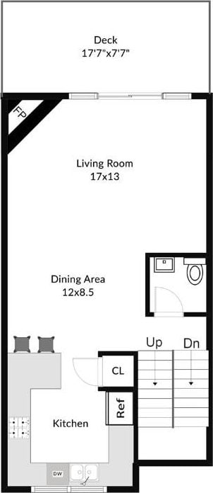 88 Red Brook Ln Unit 88, West Warwick, RI 02893 - view of room layout