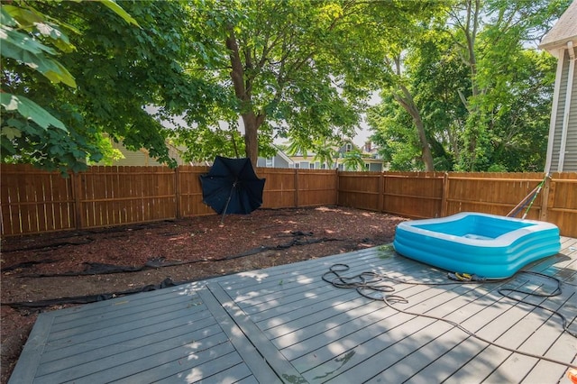 33 Williams St, New London, CT 06320 - wooden deck featuring a fenced backyard