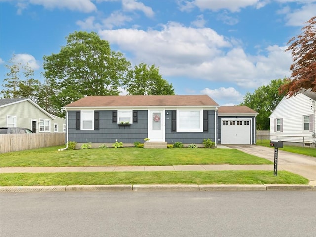 25 Martha Rd, East Providence, RI 02916 - ranch-style home with a garage and driveway