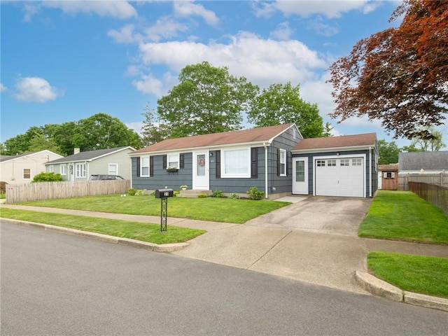 25 Martha Rd, East Providence, RI 02916 - ranch-style home featuring a garage and driveway