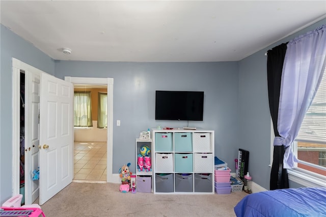 313 Branch Ave, Providence, RI 02904 - bedroom featuring multiple windows and carpet floors
