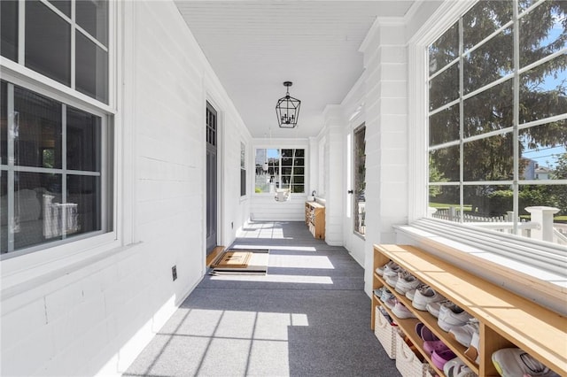 110 Spofford Ave, Warwick, RI 02888 - corridor featuring carpet floors and ornamental molding