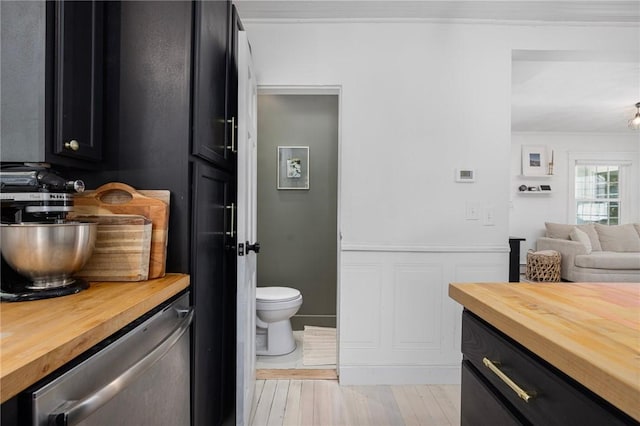 110 Spofford Ave, Warwick, RI 02888 - bathroom with crown molding, wood finished floors, and vanity