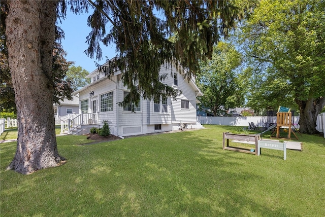 110 Spofford Ave, Warwick, RI 02888 - view of yard featuring a playground