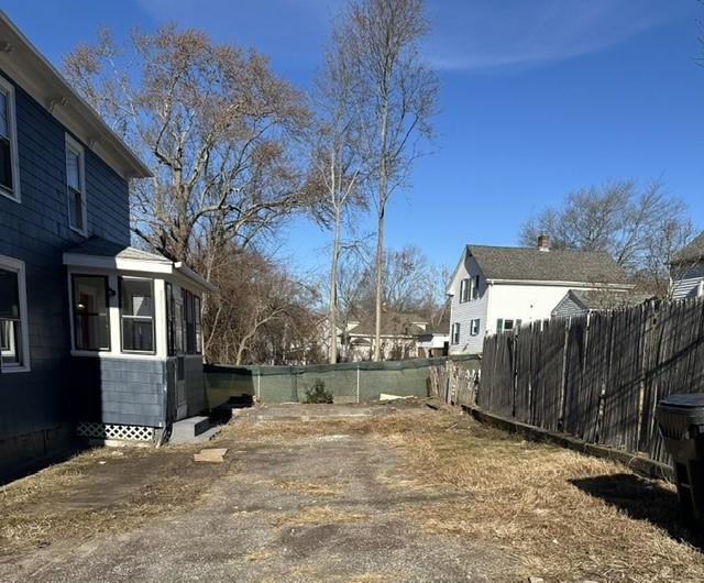 25 School St, West Warwick, RI 02893 - view of yard with a residential view