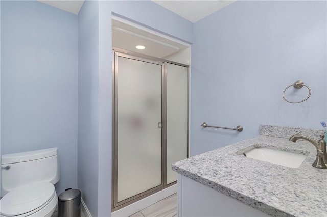 350 Shippee Rd, East Greenwich, RI 02818 - full bathroom with vanity and a stall shower